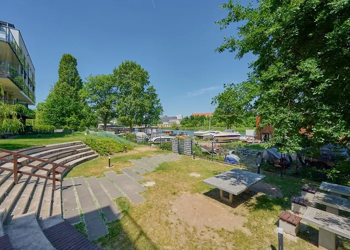 Apartament Na Grobli Riverside & Free Garage By Renters Wrocław